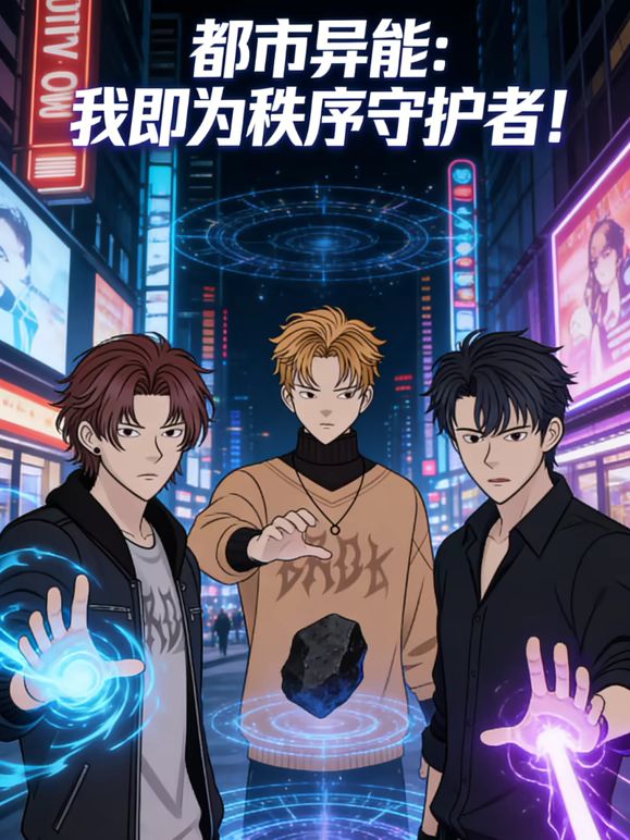 都市异能我即为秩序守护者·动态漫画